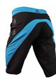 HAVEN Krótkie spodnie kolarskie bez szelek - RIDE-KI SHORT - niebieski/czarny