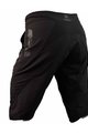 HAVEN Krótkie spodnie kolarskie bez szelek - RIDE-KI SHORT - czarny