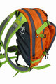 HAVEN plecak - LUMINITE II 12L - pomarańczowy/jasnoniebieski/zielony