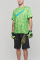 HAVEN Kolarska koszulka i spodnie MTB - CUBES NEO - zielony/czarny