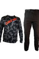 HAVEN Kolarska koszulka i spodnie MTB - CUBES NEO LONG - czarny
