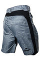 HAVEN Krótkie spodnie kolarskie bez szelek - WANDERER II - szary/czarny