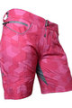 HAVEN Krótkie spodnie kolarskie bez szelek - PEARL NEO LADY - różowy