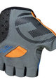 HAVEN Kolarskie rękawiczki z krótkimi palcami - SINGLETRAIL - pomarańczowy/czarny