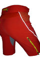 HAVEN Krótkie spodnie kolarskie bez szelek - SINGLETRAIL LADY - czerwony