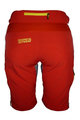HAVEN Krótkie spodnie kolarskie bez szelek - SINGLETRAIL LADY - czerwony