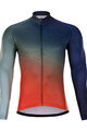 HOLOKOLO Zimowa koszulka kolarska z długim rękawem - AFTERGLOW WINTER  - kolorowy/czerwony