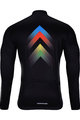 HOLOKOLO Zimowa koszulka kolarska z długim rękawem - HYPER WINTER  - czarny/kolorowy