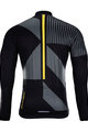 HOLOKOLO Zimowa koszulka kolarska z długim rękawem - TRACE WINTER  - żółty/czarny