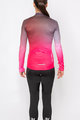 HOLOKOLO Zimowa koszulka kolarska z długim rękawem - DAZZLE LADY WINTER - różowy/czarny