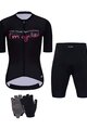 HOLOKOLO Kolarski mega zestaw - CYCLIST ELITE LADY - czarny