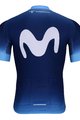 BONAVELO Krótka koszulka kolarska i spodenki - MOVISTAR 2024 - czarny/niebieski