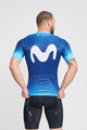 BONAVELO Koszulka kolarska z krótkim rękawem - MOVISTAR 2024 - niebieski