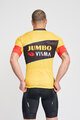 BONAVELO Koszulka kolarska z krótkim rękawem - JUMBO-VISMA 2023 - czarny/żółty