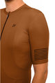 HOLOKOLO Koszulka kolarska z krótkim rękawem - VICTORIOUS - brązowy
