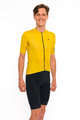 HOLOKOLO Koszulka kolarska z krótkim rękawem - VICTORIOUS - żółty