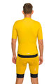 HOLOKOLO Krótka koszulka kolarska i spodenki - VICTORIOUS - żółty