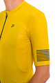 HOLOKOLO Koszulka kolarska z krótkim rękawem - VICTORIOUS - żółty