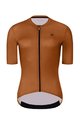 HOLOKOLO Krótka koszulka kolarska i spodenki - VICTORIOUS LADY - brązowy