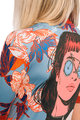 HOLOKOLO Koszulka kolarska z krótkim rękawem - BLOOM ELITE LADY - brązowy/kolorowy