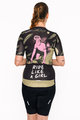 HOLOKOLO Koszulka kolarska z krótkim rękawem - WIND ELITE LADY - czarny/kolorowy