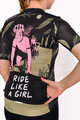HOLOKOLO Koszulka kolarska z krótkim rękawem - WIND ELITE LADY - czarny/kolorowy