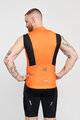 HOLOKOLO Koszulka kolarska bez rękawów - AIRFLOW - pomarańczowy