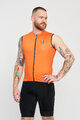 HOLOKOLO Koszulka kolarska bez rękawów - AIRFLOW - pomarańczowy