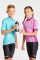 HOLOKOLO Koszulka kolarska z krótkim rękawem - FLOW JUNIOR - kolorowy/niebieski