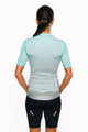 HOLOKOLO Koszulka kolarska z krótkim rękawem - INFINITY LADY - jasnoniebieski