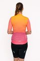 HOLOKOLO Koszulka kolarska z krótkim rękawem - INFINITY LADY - różowy/pomarańczowy