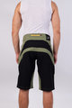HOLOKOLO Krótkie spodnie kolarskie bez szelek - TRAILBLAZE - zielony