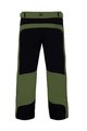HOLOKOLO Długie spodnie kolarskie bez szelek - TRAILBLAZE LONG - czarny/zielony
