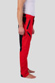HOLOKOLO Długie spodnie kolarskie bez szelek - TRAILBLAZE LONG - czarny/czerwony