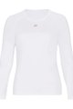 HOLOKOLO Kolarska koszulka z długim rękawem - SNUGGLE LADY - biały