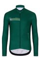 HOLOKOLO Zimowa koszulka kolarska z długim rękawem - VIBES WINTER - zielony