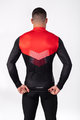 HOLOKOLO Zimowa koszulka kolarska z długim rękawem - ARROW WINTER - czerwony/czarny