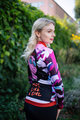 HOLOKOLO Zimowa koszulka kolarska z długim rękawem - SUNSET LADY WINTER - kolorowy