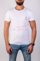 NU. BY HOLOKOLO Kolarska koszulka z krótkim rękawem - UP & NEVER STOP II. - biały
