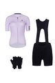 RIVANELLE Kolarski mega zestaw - VICTORIOUS - czarny/fioletowy