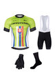 BONAVELO Kolarski mega zestaw - CANNONDALE SK - biały/zielony/czarny