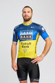 BONAVELO Krótka koszulka kolarska i spodenki - SAXO BANK TINKOFF - żółty/niebieski/czarny