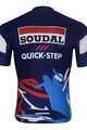 BONAVELO Krótka koszulka kolarska i spodenki - SOUDAL-QUICKSTEP 25 - czarny/niebieski