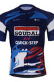 BONAVELO Krótka koszulka kolarska i spodenki - SOUDAL-QUICKSTEP 25 - czarny/niebieski