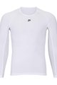 HOLOKOLO Kolarska koszulka z długim rękawem - WINTER BASE LAYER - biały