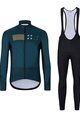 HOLOKOLO Kolarska kurtka zimowa ze spodniami - ELEMENT - niebieski/czarny