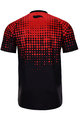 HOLOKOLO Koszulka kolarska z krótkim rękawem - INFRARED MTB - czerwony/czarny