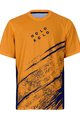 HOLOKOLO Kolarska koszulka i spodnie MTB - UNIVERSE MTB - zielony/pomarańczowy/czarny