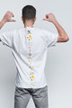 NU. BY HOLOKOLO Kolarska koszulka z krótkim rękawem - PEDAL BY PEDAL - biały/kolorowy