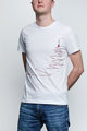 NU. BY HOLOKOLO Kolarska koszulka z krótkim rękawem - UP & NEVER STOP - biały